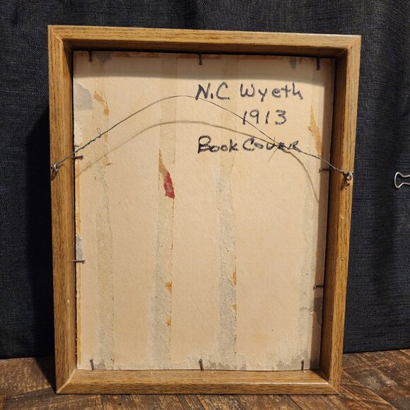 Treasure Island - N.C.Wyeth - Antique Book Cover - Picture 8 of 10